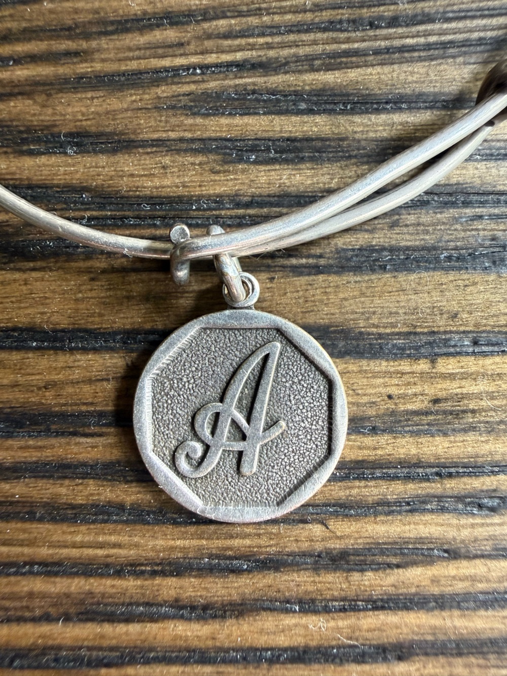 Alex & Ani Bracelet letter A